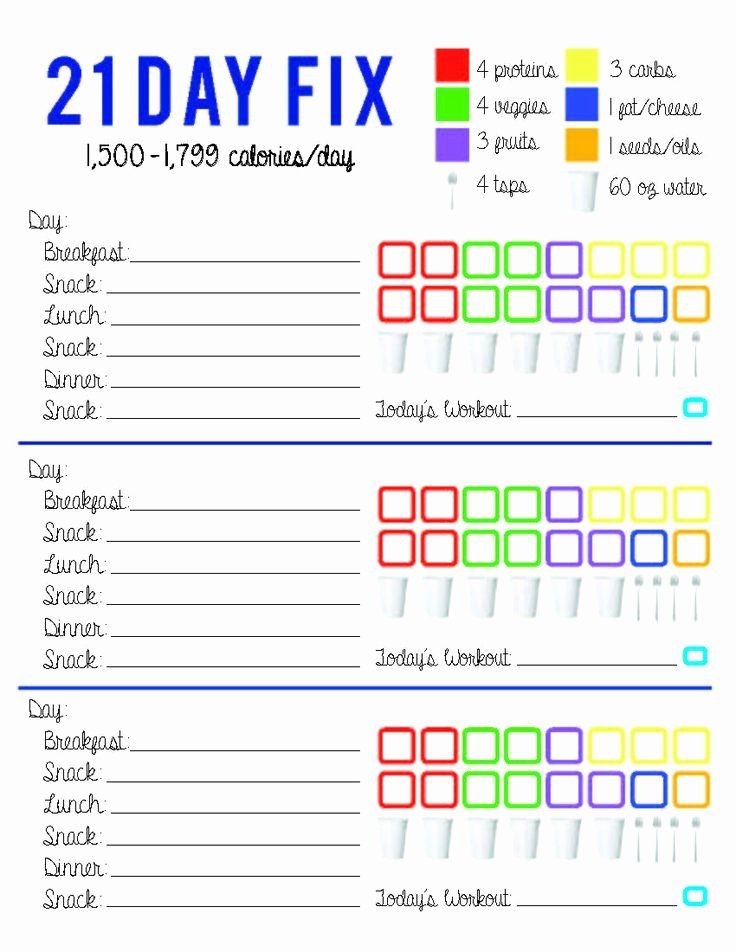 21 day calendar template 4