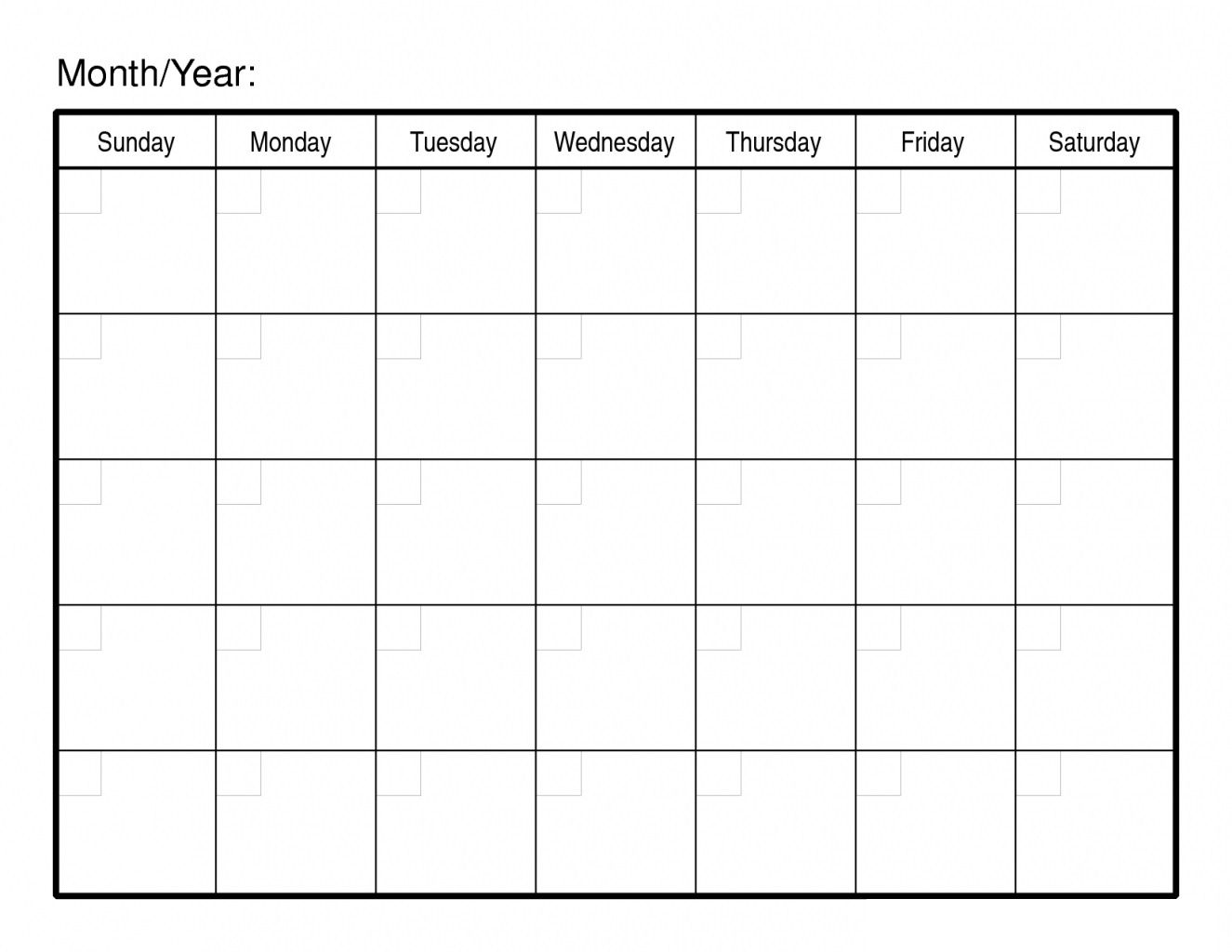 21 day calendar template 53