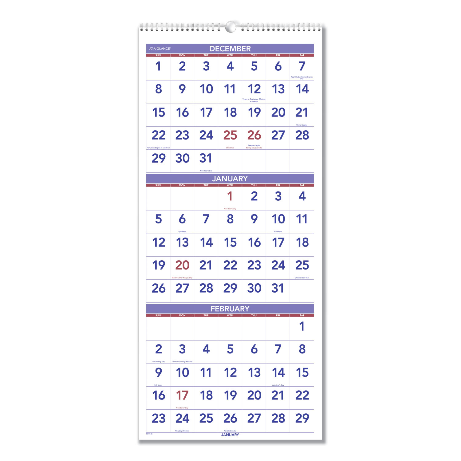 applications to print 3month calendars 17