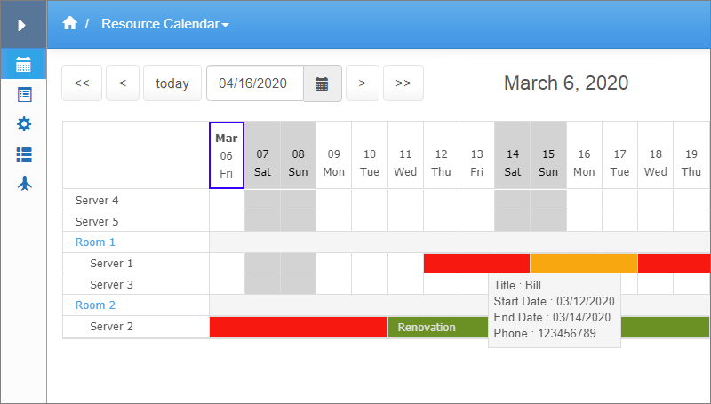 human resource calendar template 59