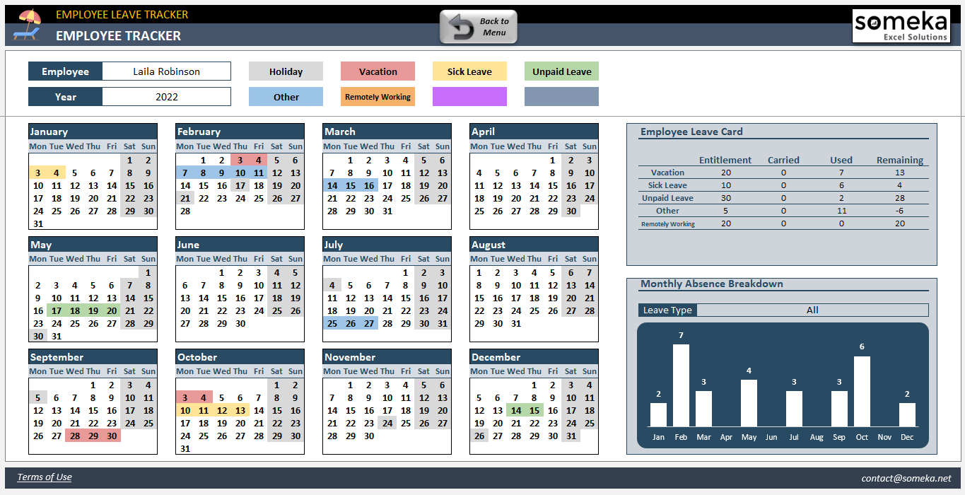 human resource vacation calendars 35