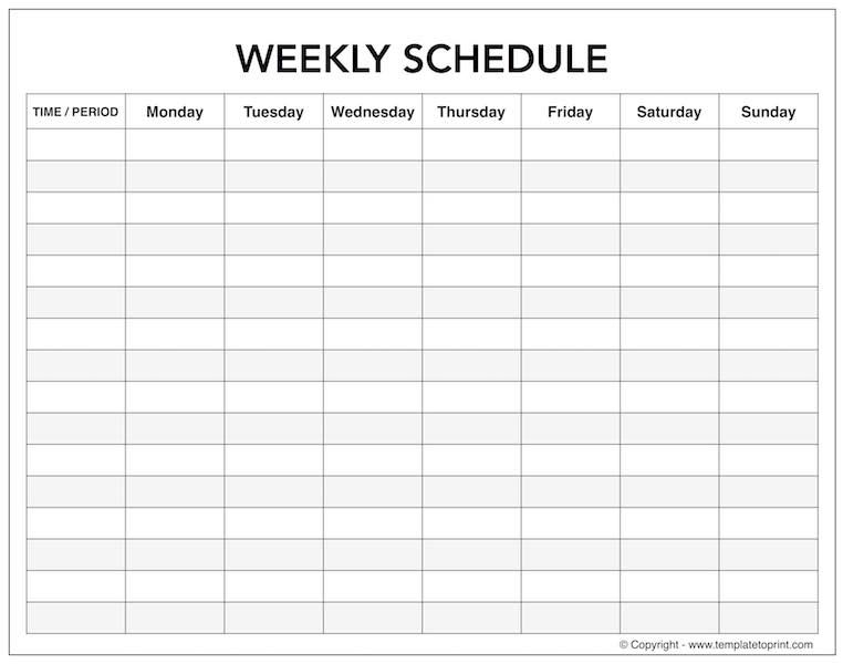 saturday to friday calendar template 10