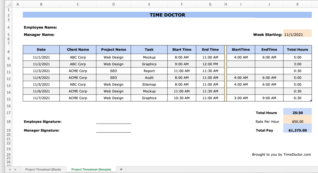 time off template in excel 20