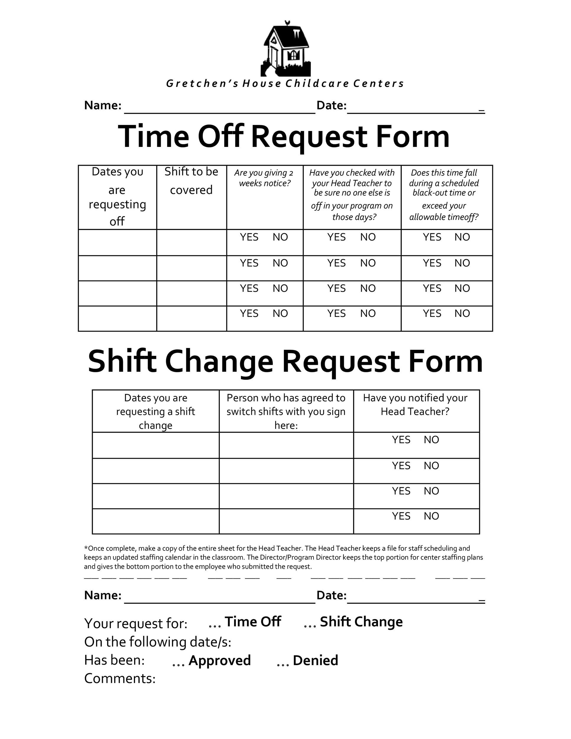 time off template in excel 36