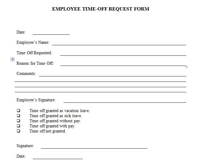 time off template in excel 45