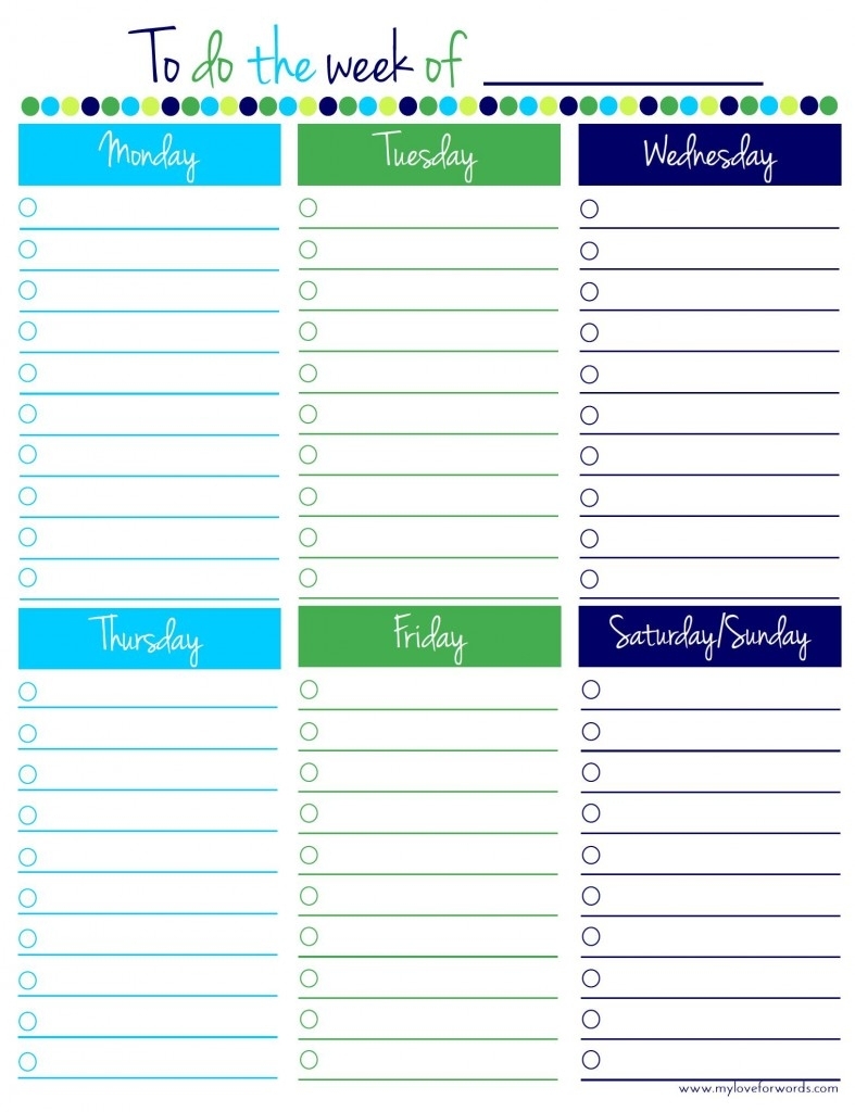 word calendar template monday through friday 59