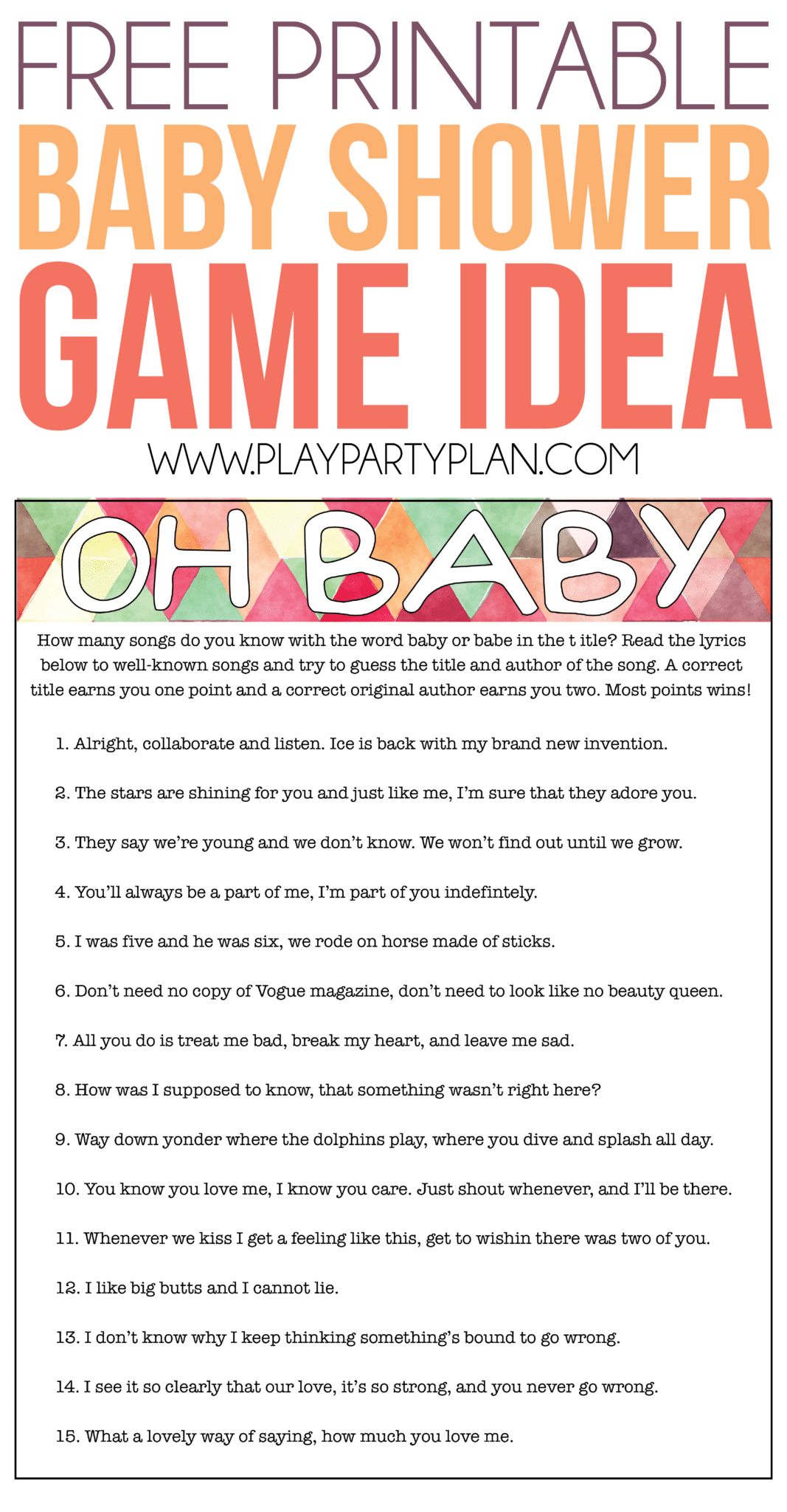 baby shower calendar game free 34