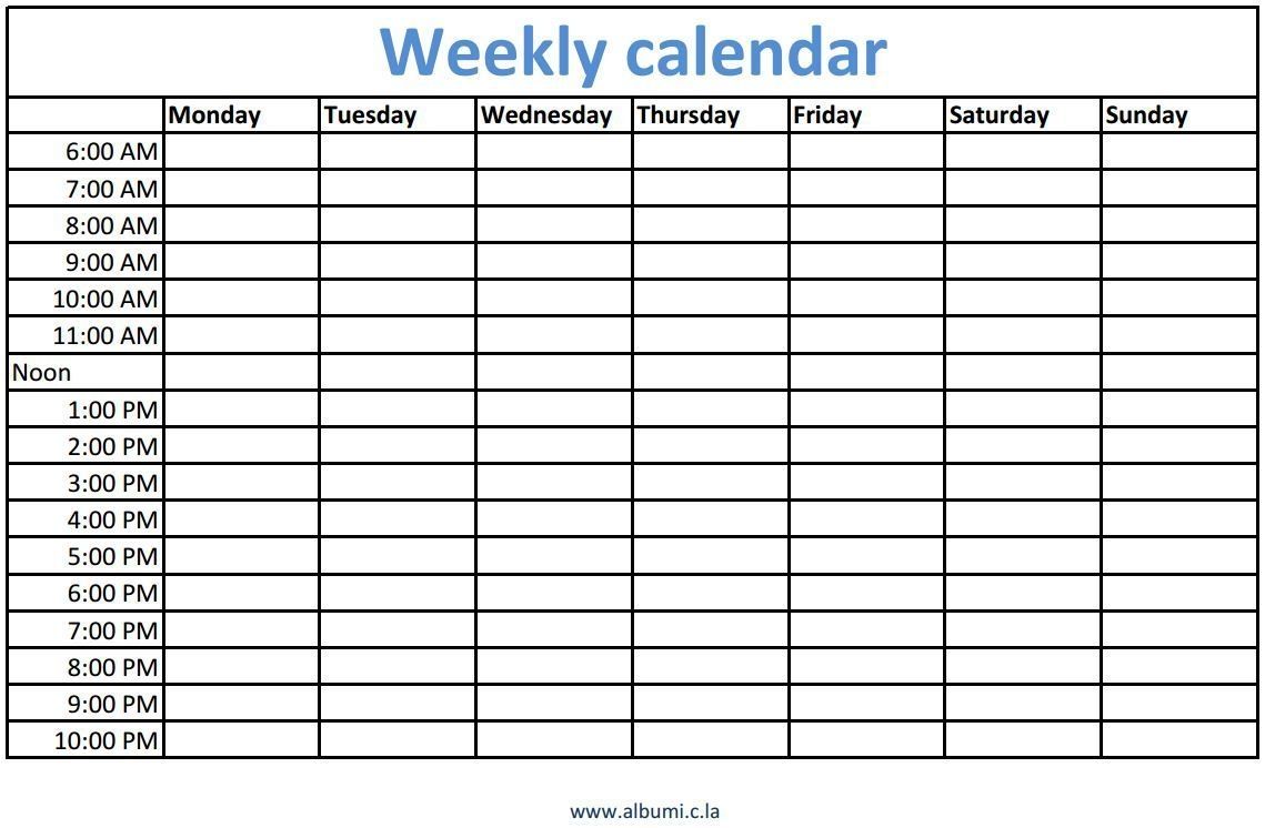 blank 8 week calendar printable 17