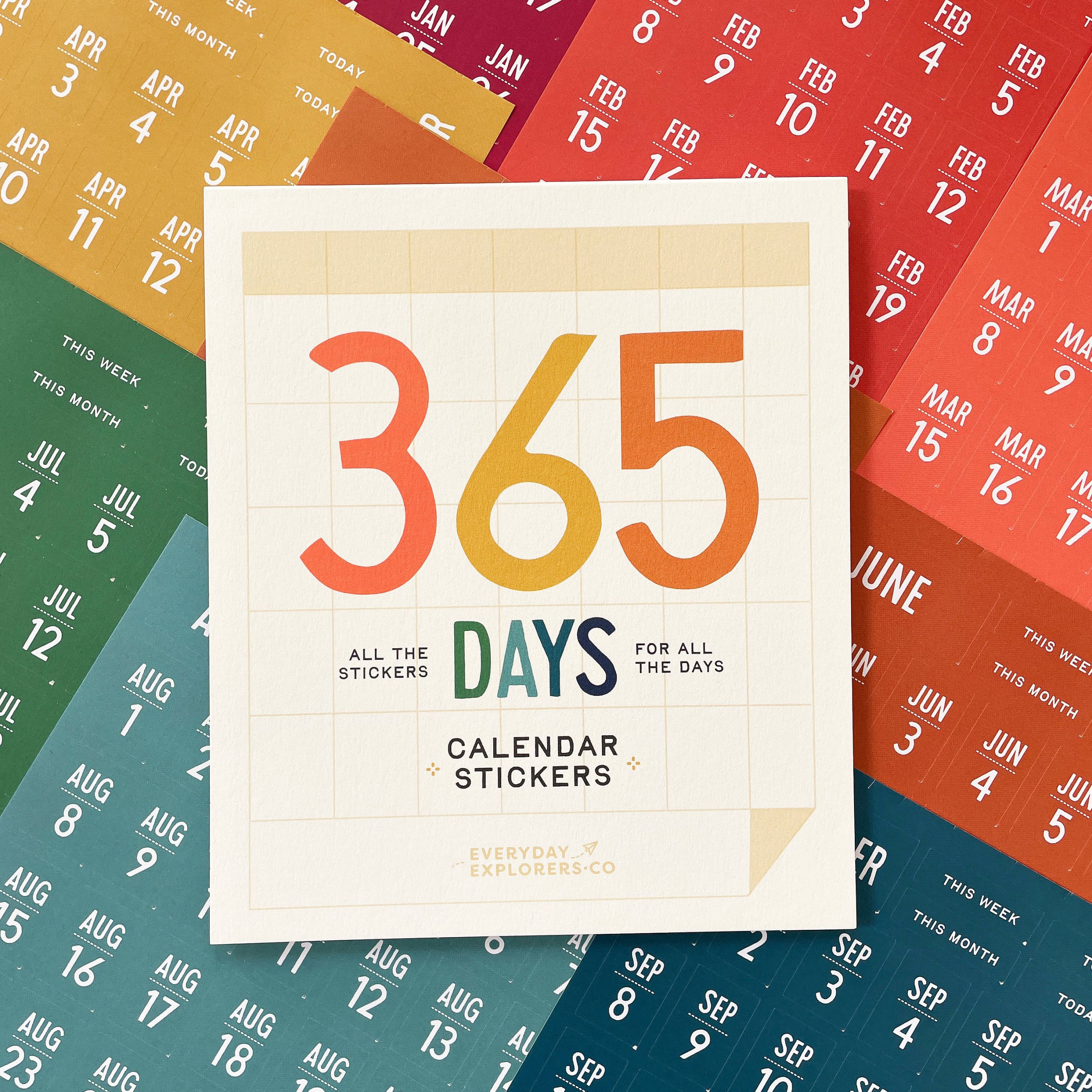 calendars with 365 numbbering 9