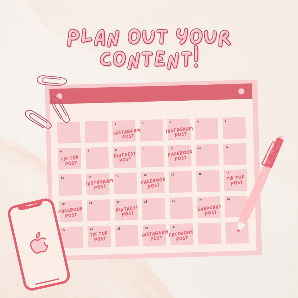 content calendar for member newsletters 4