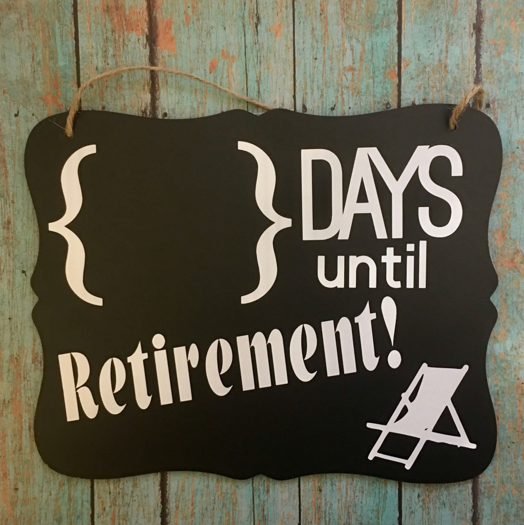 countdown to retirement calendar funny 27