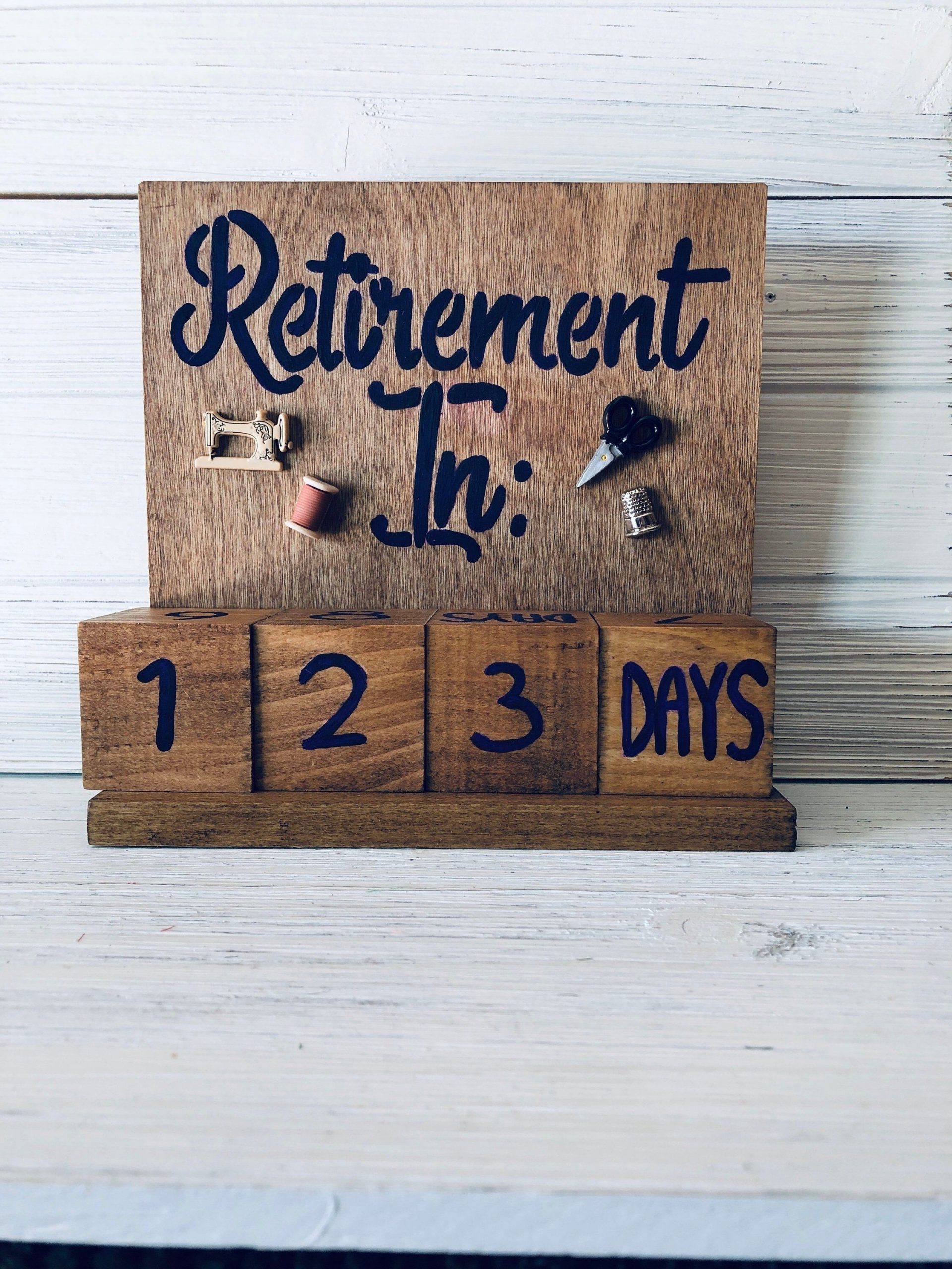 countdown to retirement calendar funny 36