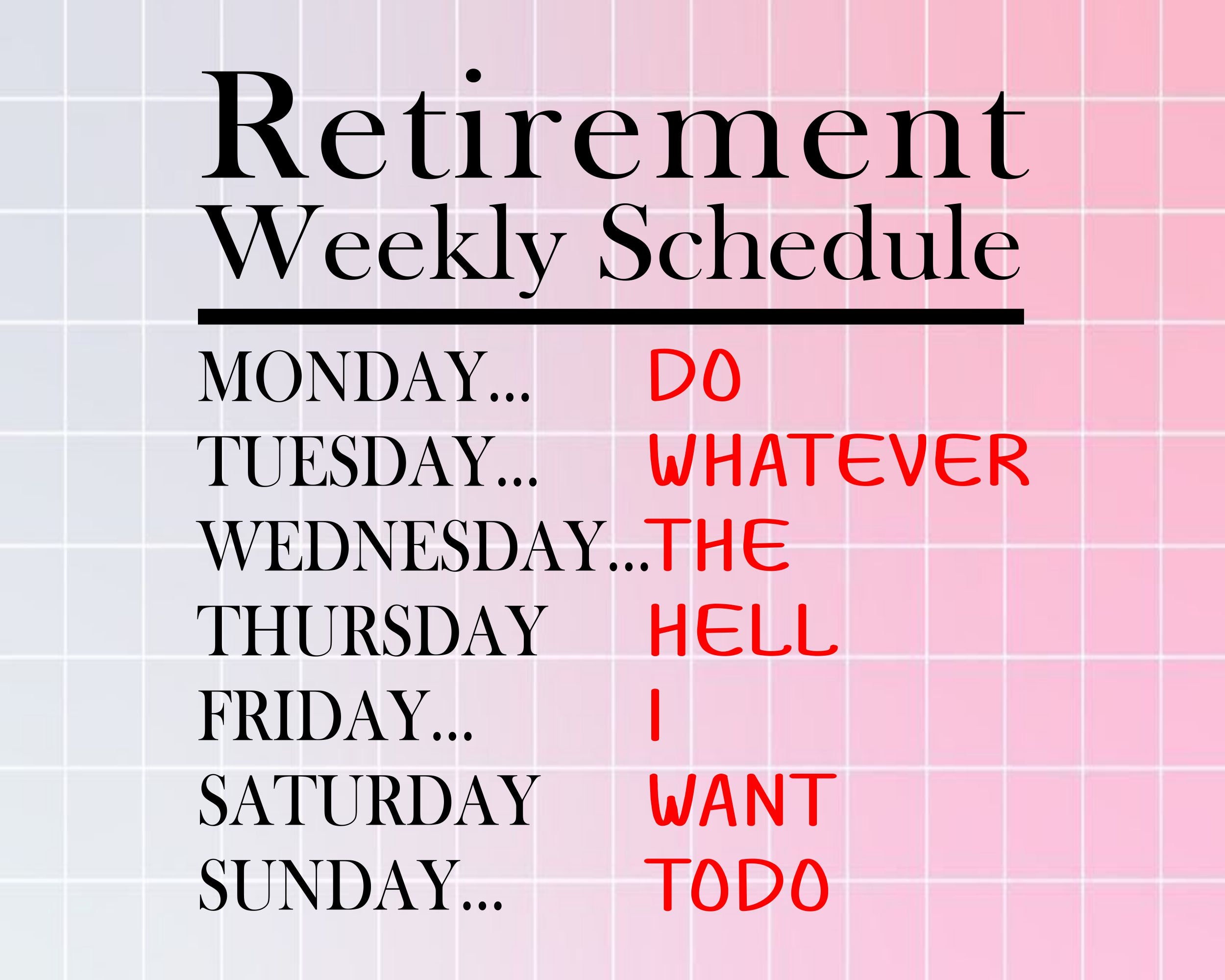 countdown to retirement calendar funny 43