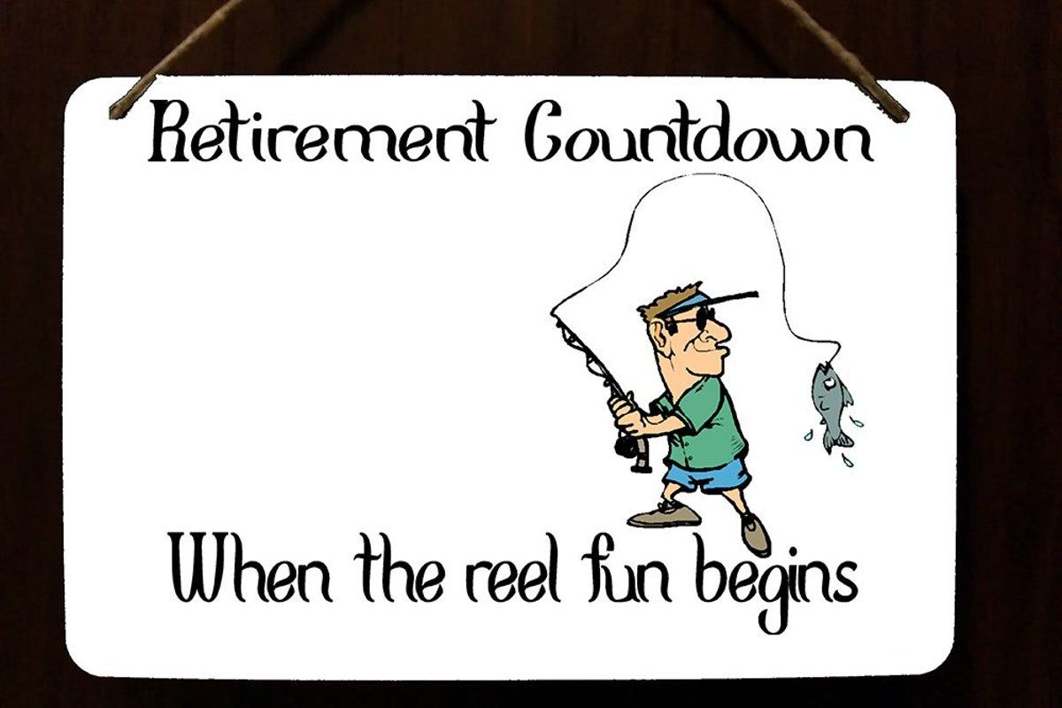 countdown to retirement calendar funny 58