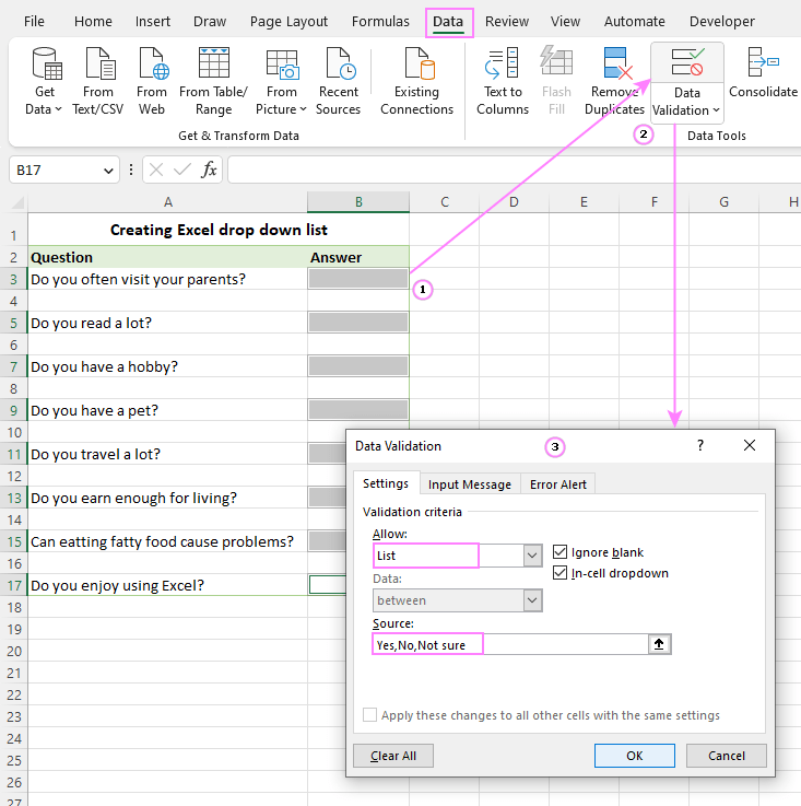 excel add calendar drop down into a template 20