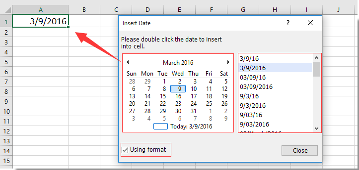 excel add calendar drop down into a template 3