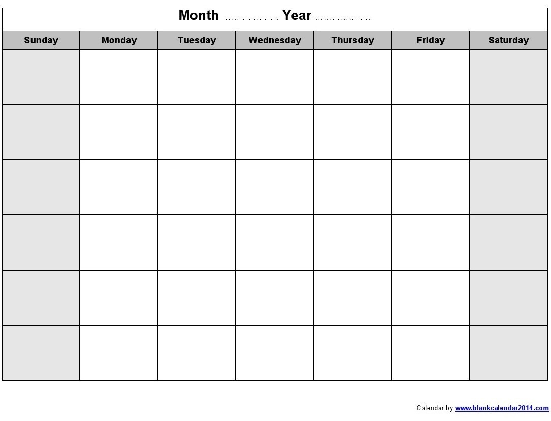 downloadable monday to friday calendar 16