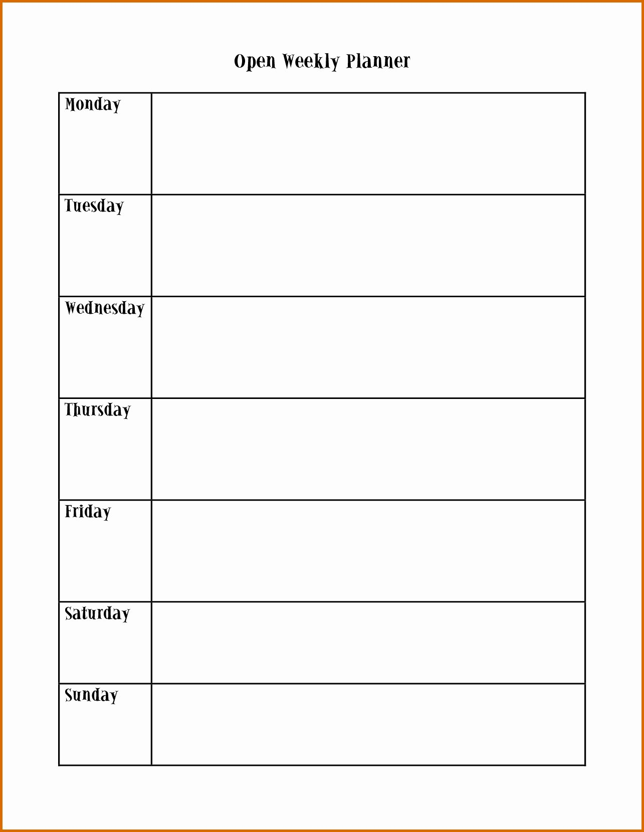 downloadable monday to friday calendar 27