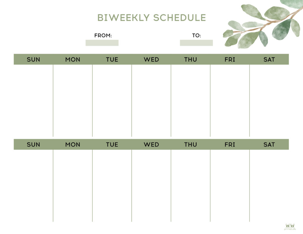 free printable 2 week calendar templates for kids 11