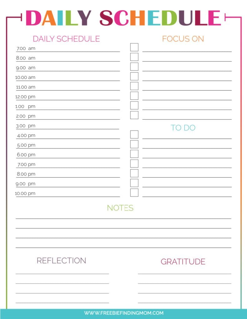 free printable daily with hours calendar 34