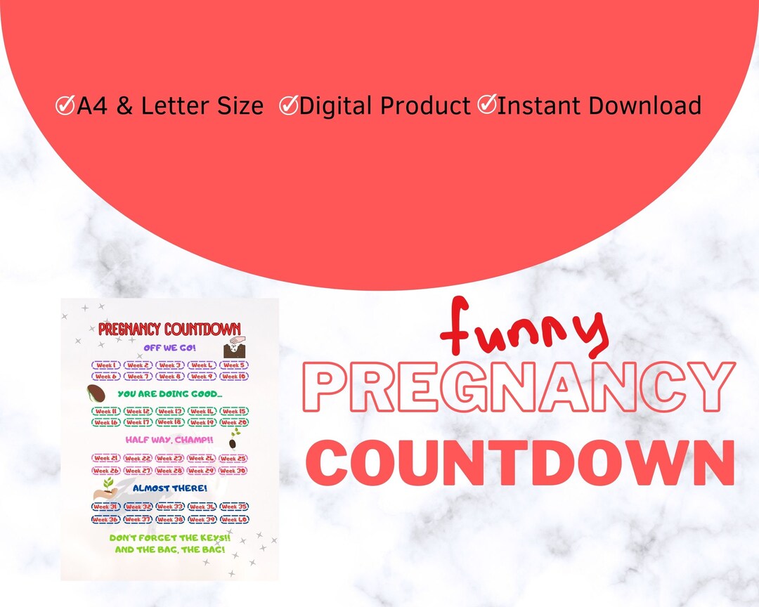 pregnancy count down calendar 88