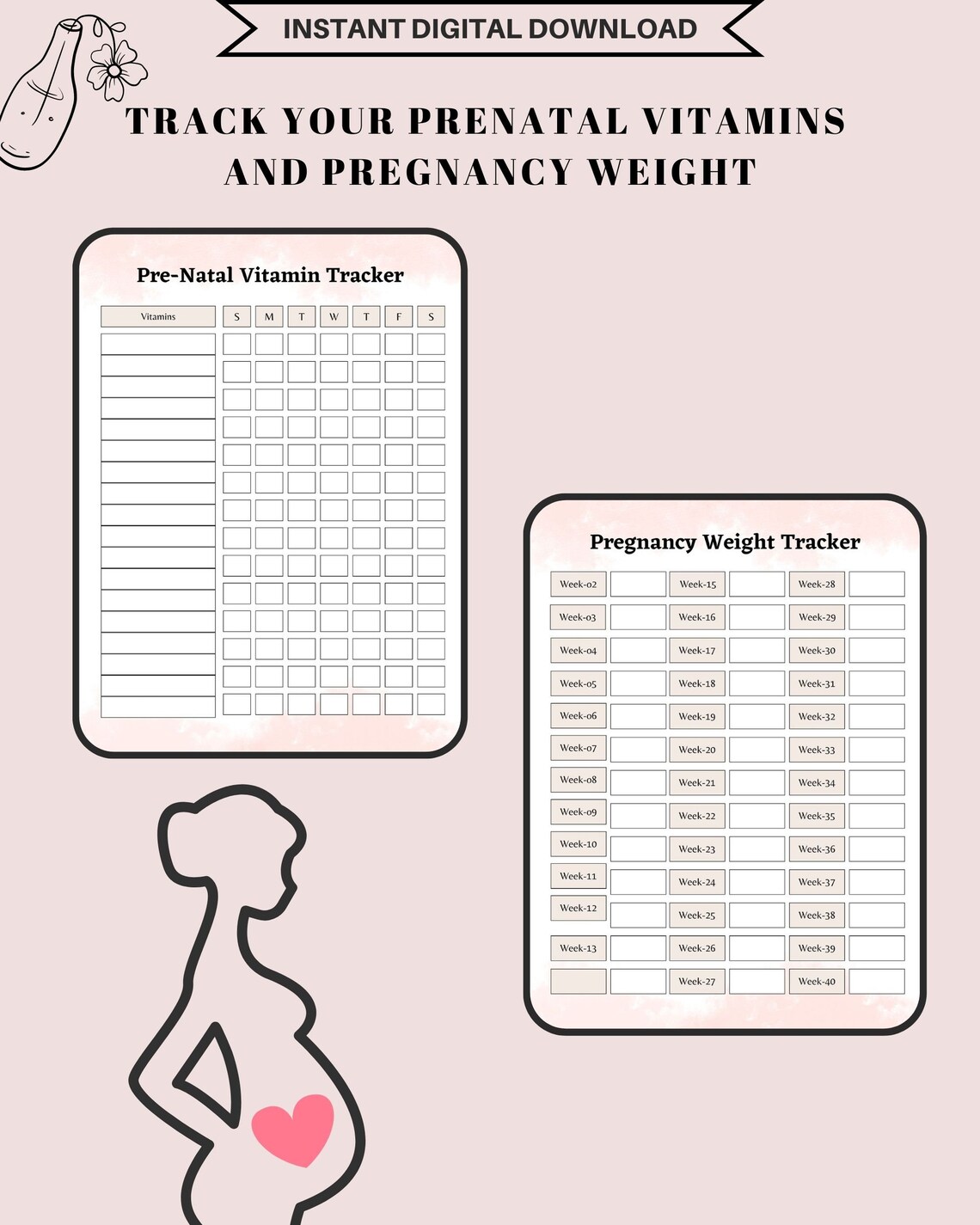 pregnancy count down calendar 91