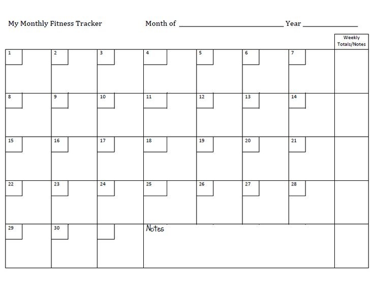 printable blank 30 day calendar 27