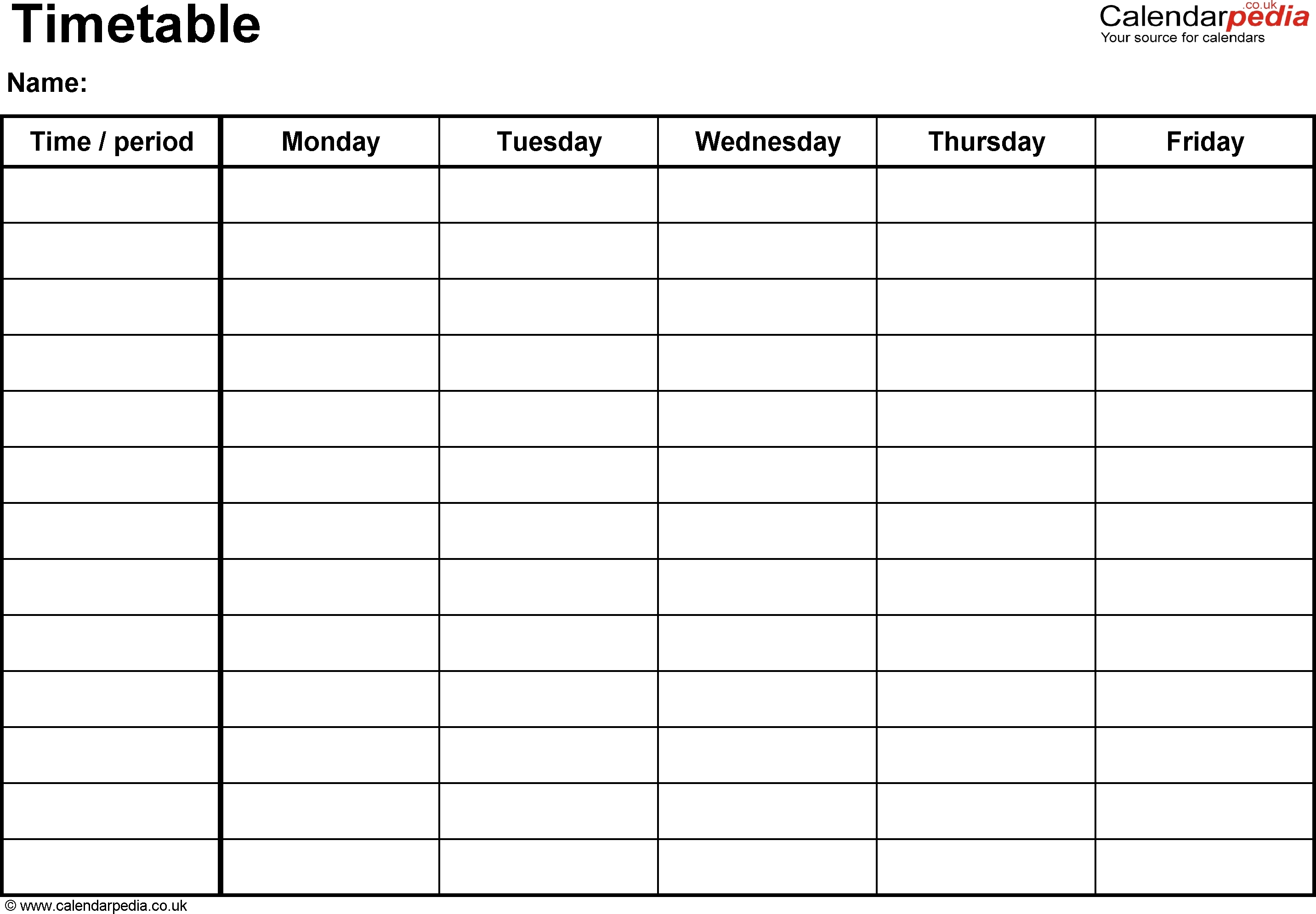 july calendar with monday through friday only 14