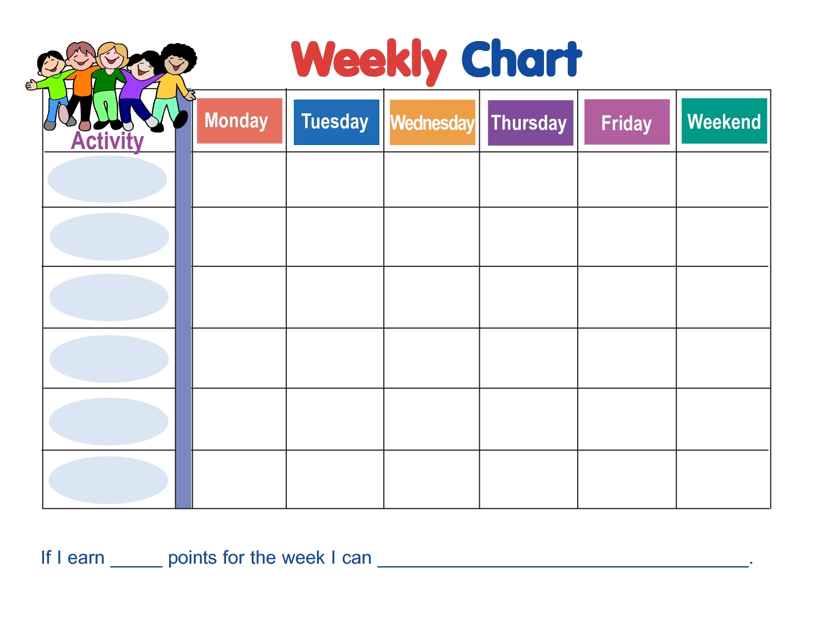 july calendar with monday through friday only 34